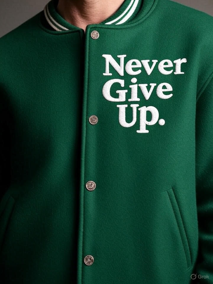Never Give Up Hoodie